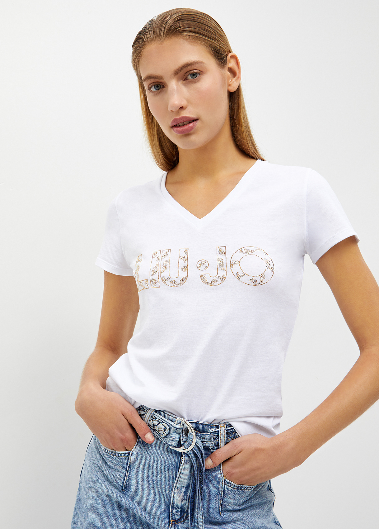 Liujo T-shirt Écoconçu Avec Logo