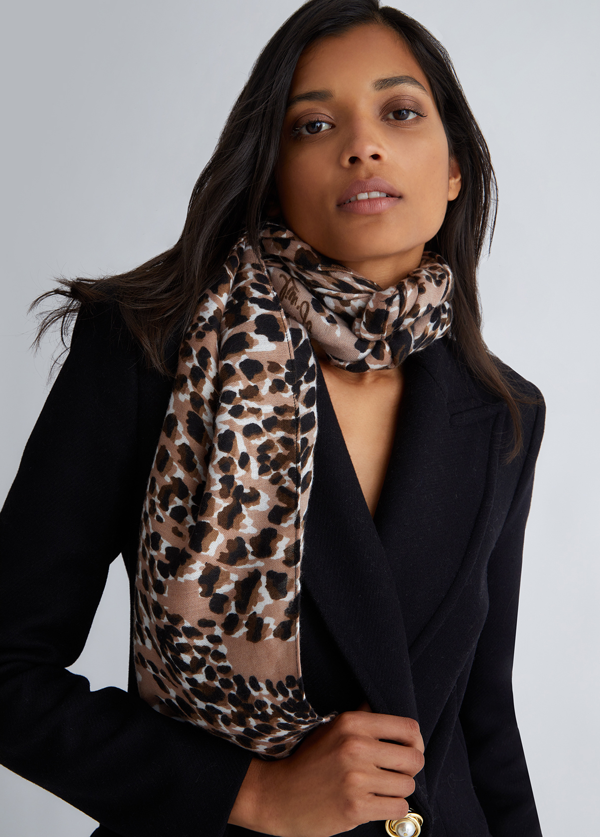 Liujo Étole Avec Motif Animalier