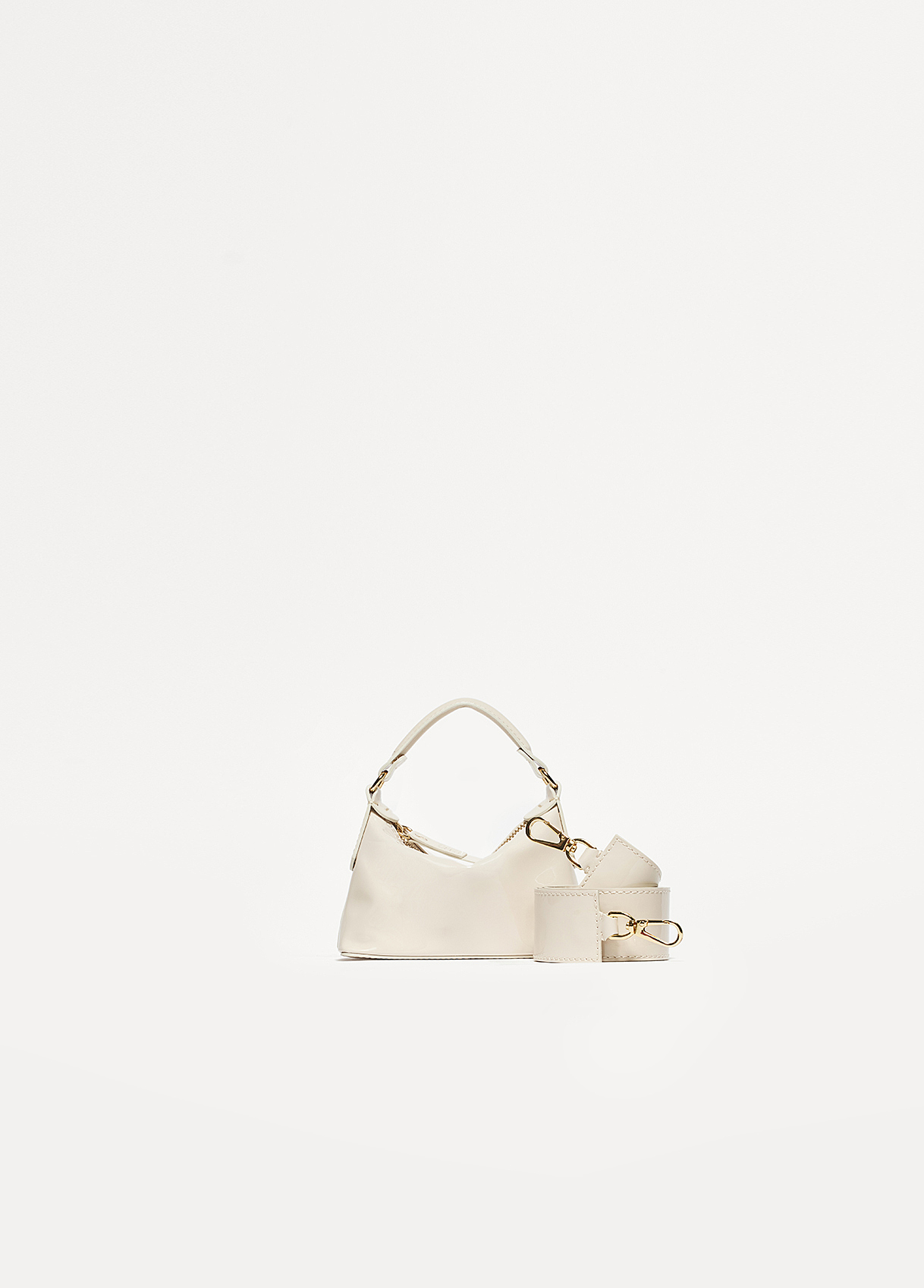 Liujo Micro Sac Hobo En Matière Vernie