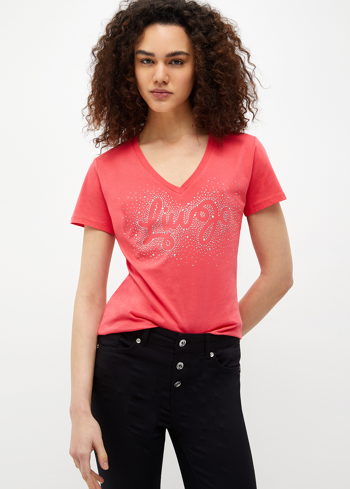 Liujo T-shirt Écoconçu Avec Logo