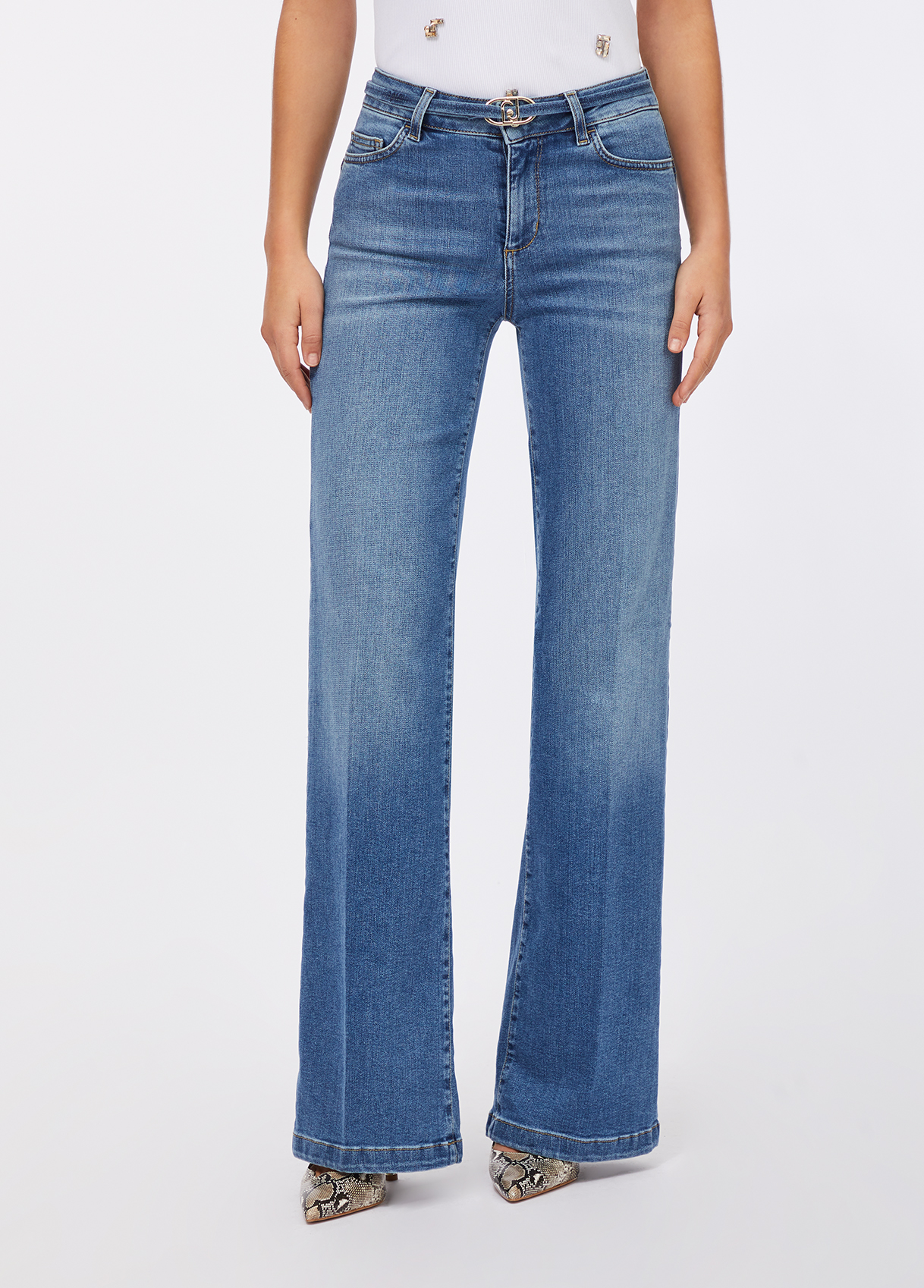 Women's Flared Jeans: Glamorous Flared Jeans | LIU JO