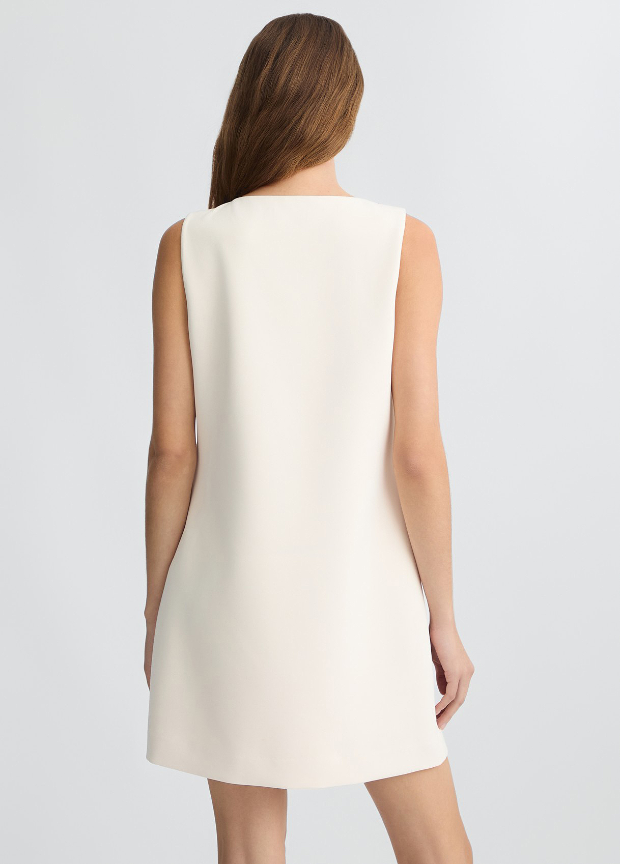 ワンピース LIU JO Woman Dress Champagne CA5078T2527 X0659 Short dress with bejewelled embellishment colour champagne