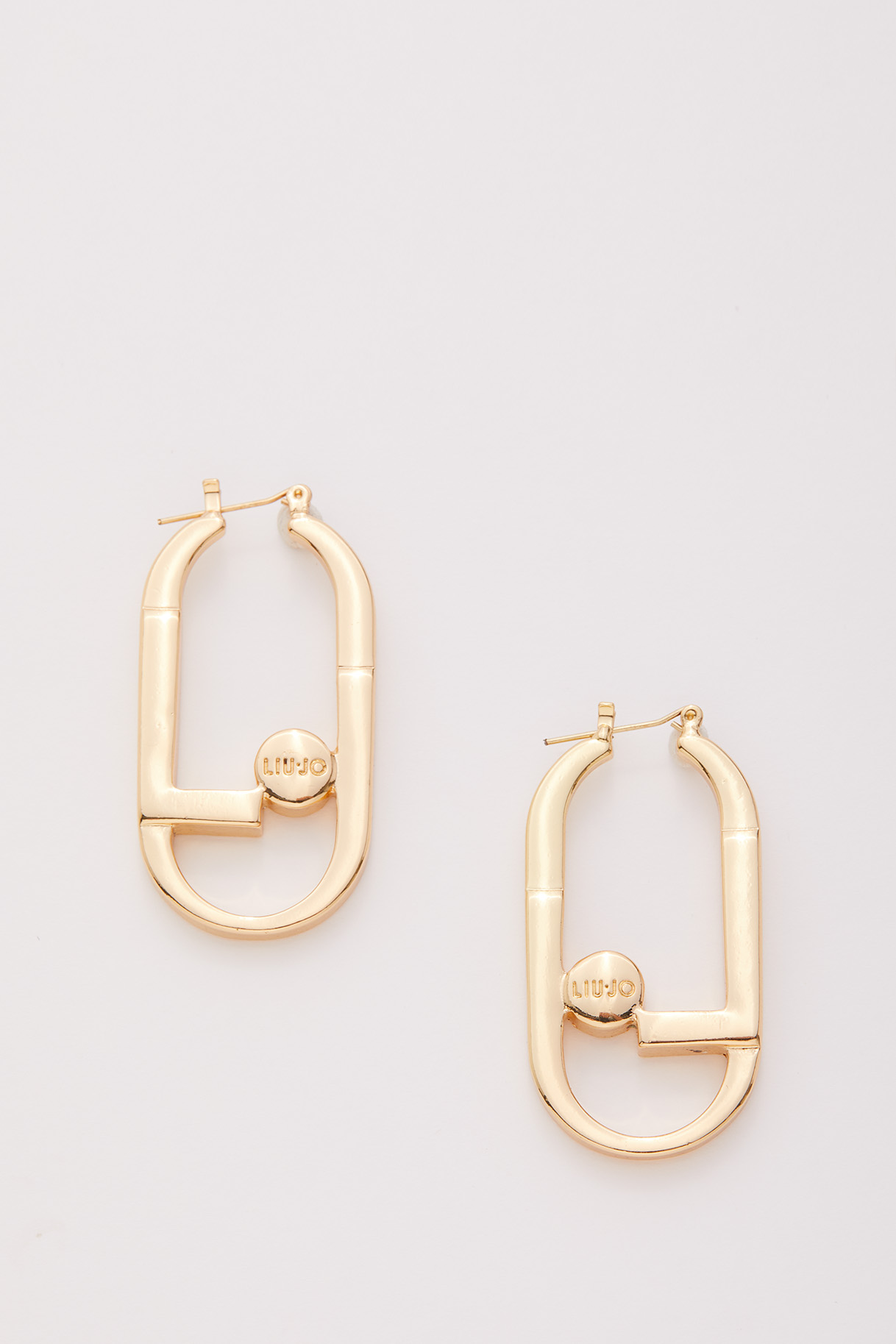 Liujo Boucles D'oreilles Avec Logo Monogramme