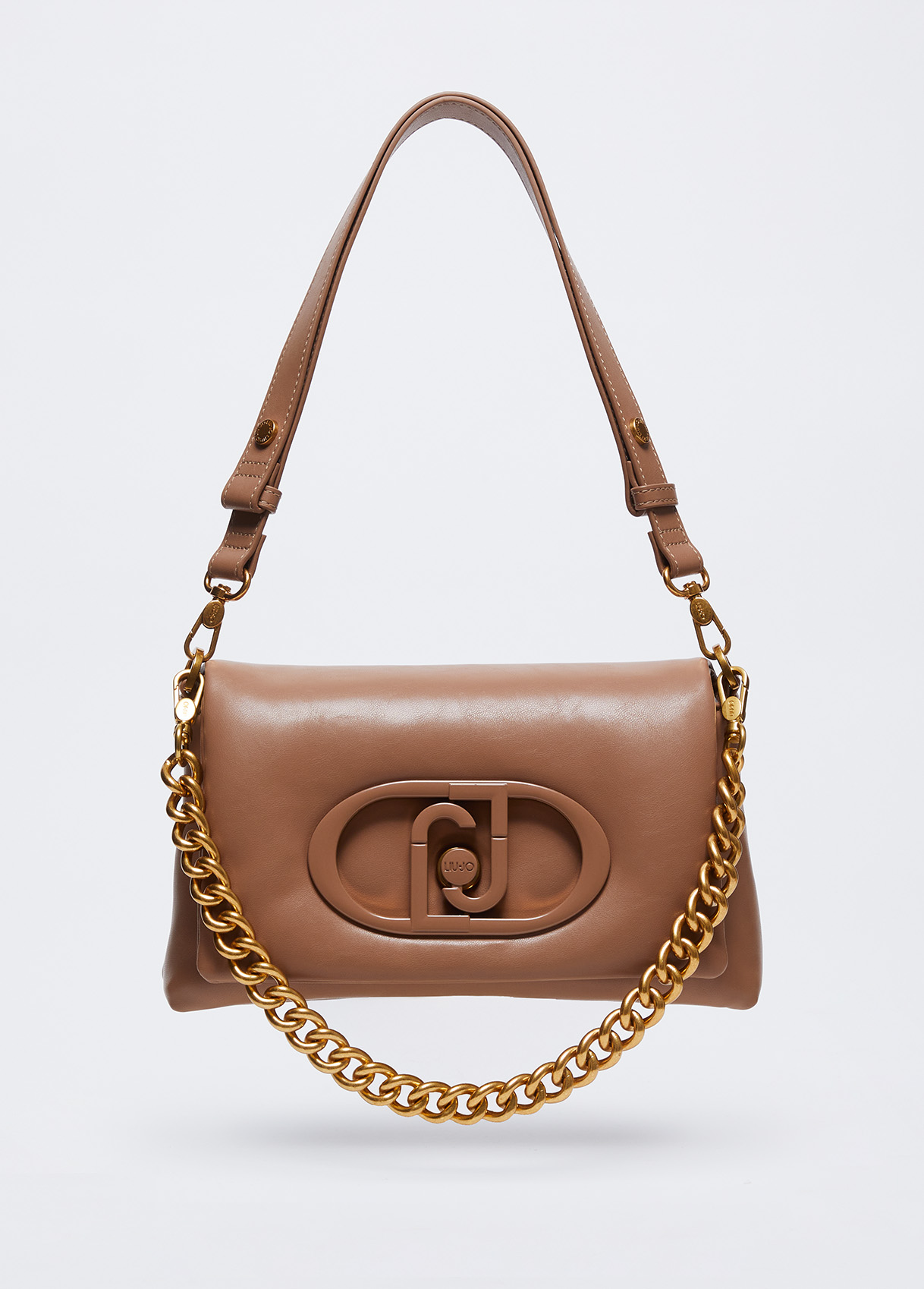 ショルダーバッグ・ポシェット LIU JO Women Shoulder Bags AA5134E005400070 Beige Medium crossbody bag with chain colour beige | Liu Jo