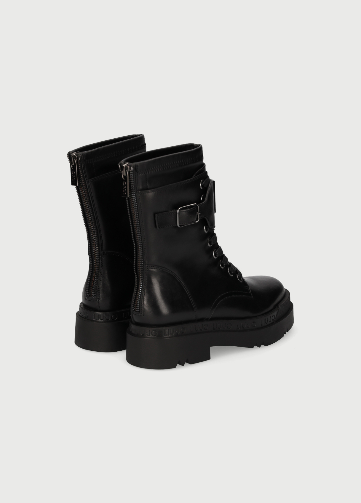 platform combat boots