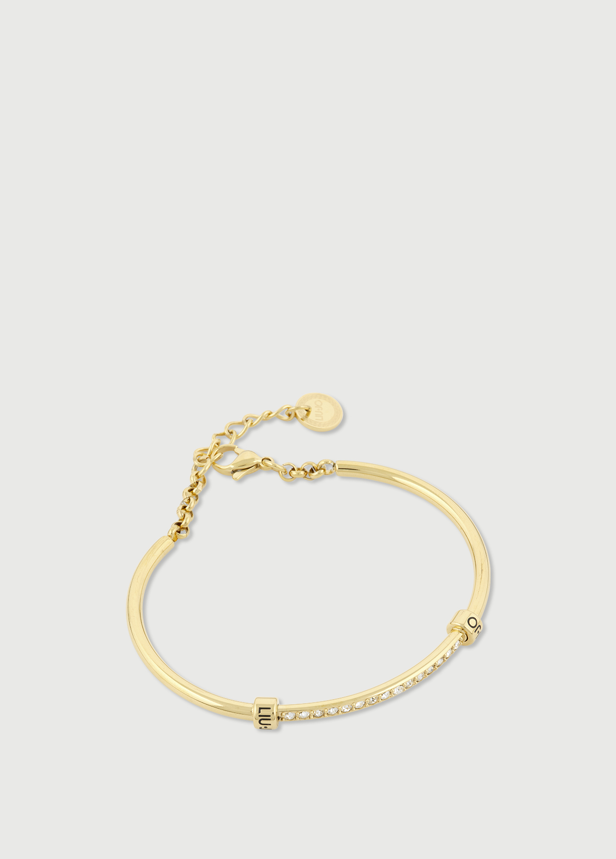 Liujo Bracelet Jonc Avec Strass