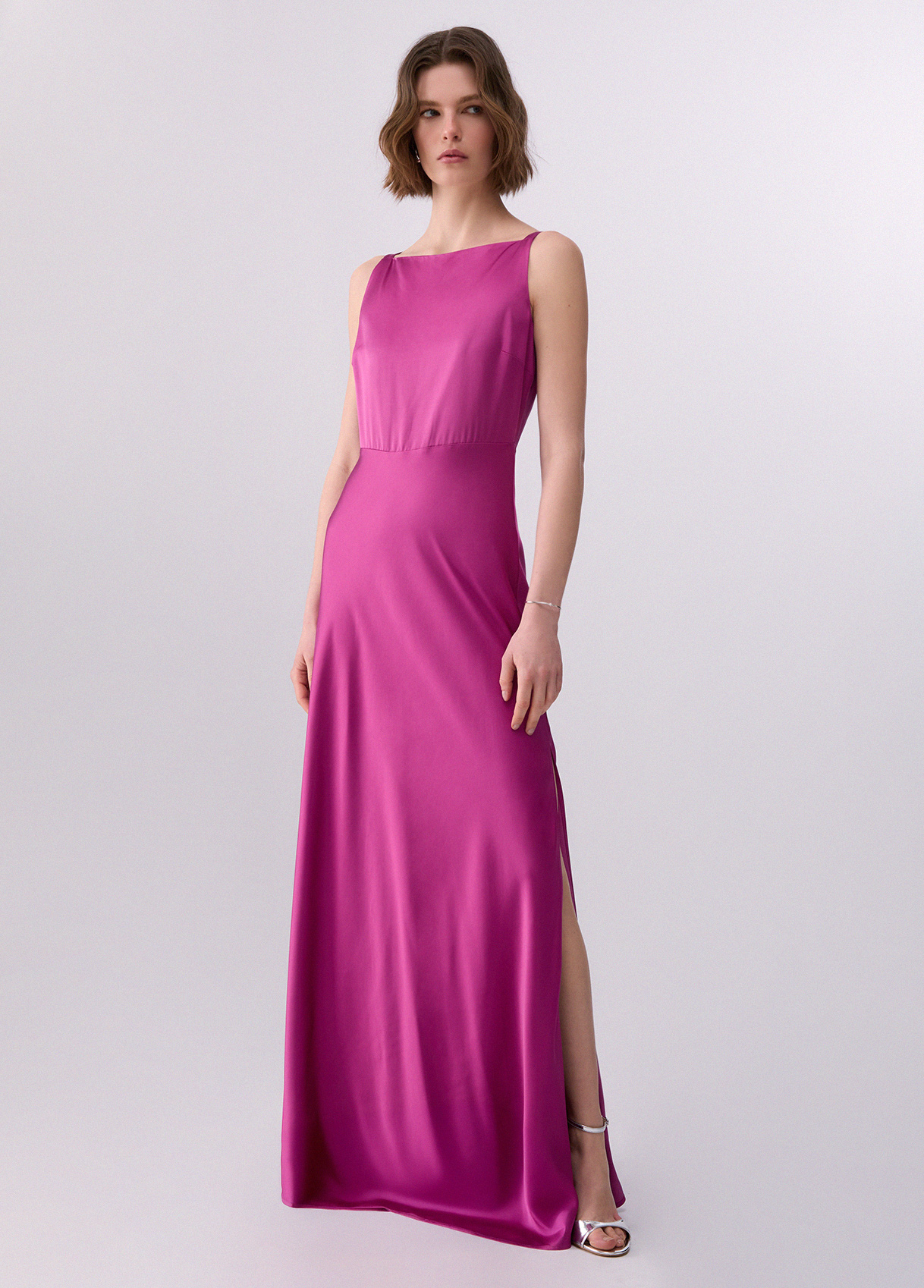 Liu Jo Long Satin Dress