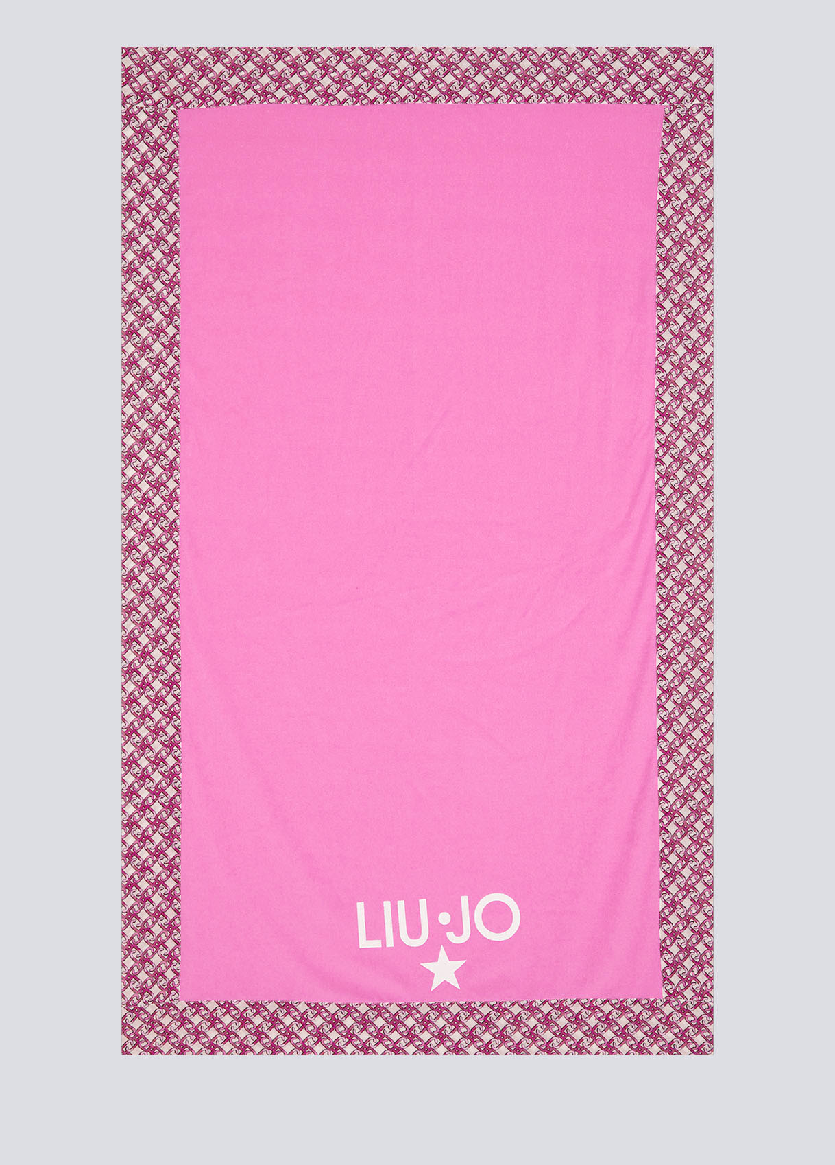 Beach towel with logo