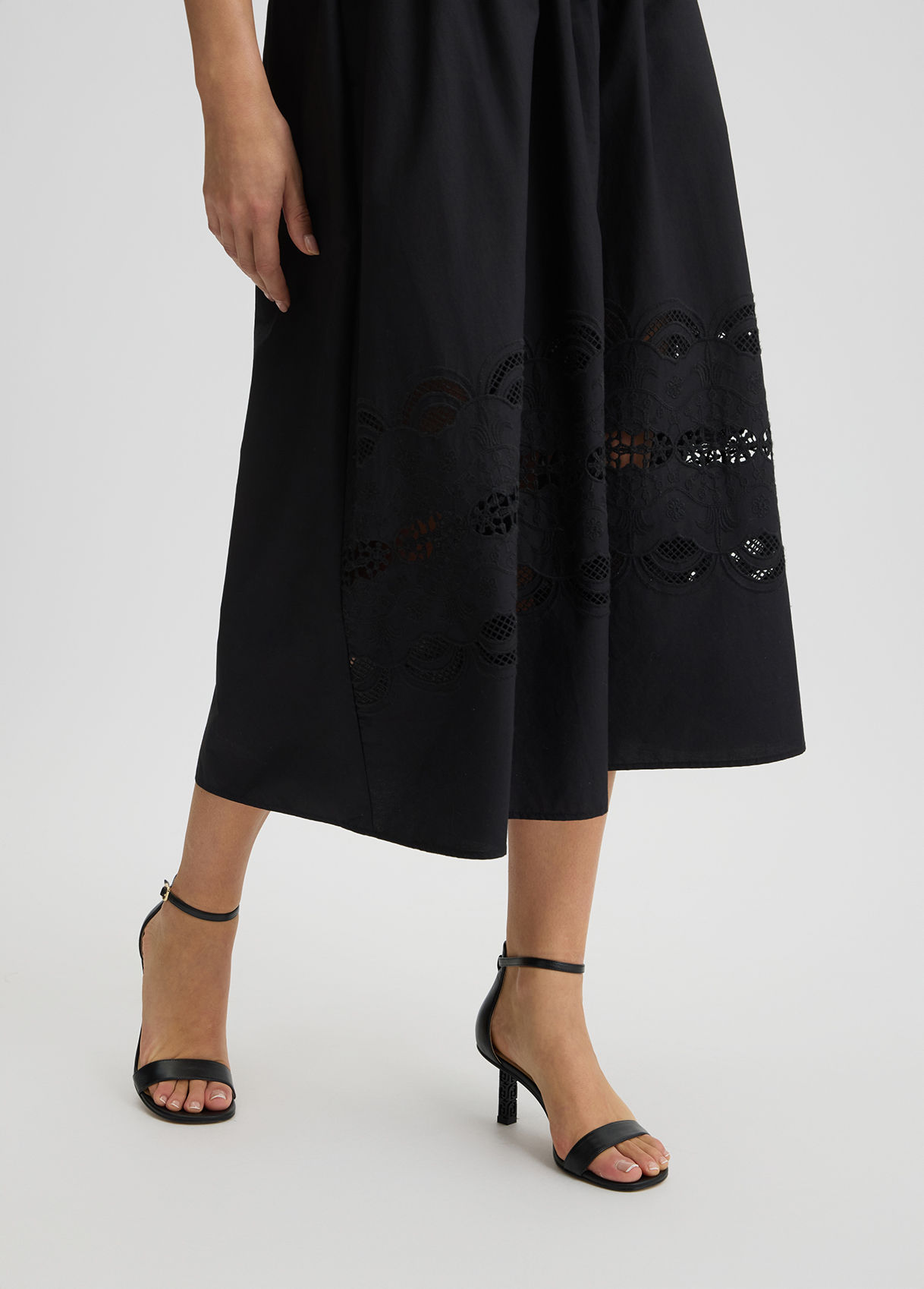 スカート LIU JO Women Mid Skirts WA5371T1811 M9461 Black Liu Skirt (Black) | Luxury Mini Skirt | Designer Skirts For