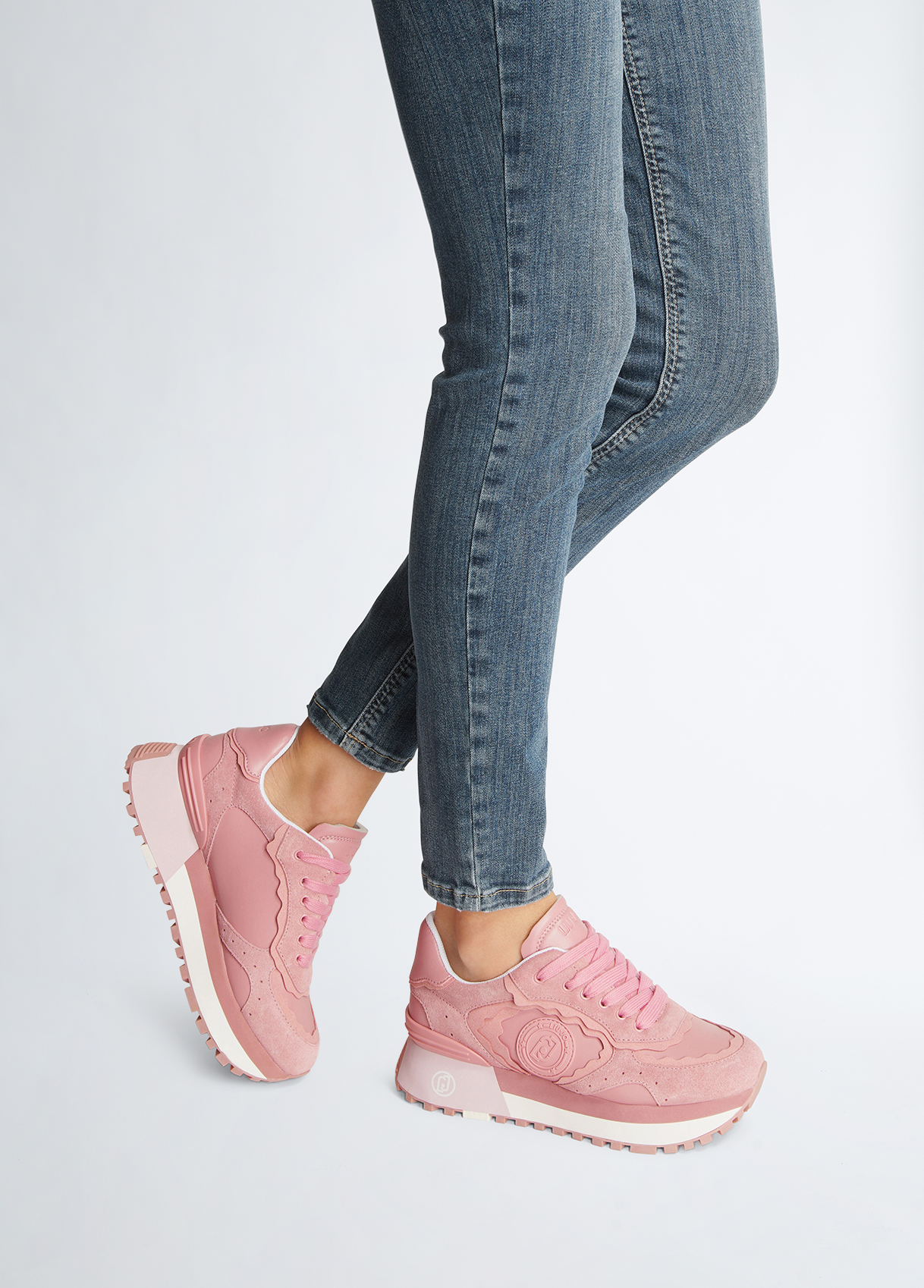 Liujo Sneakers À Plateforme En Daim