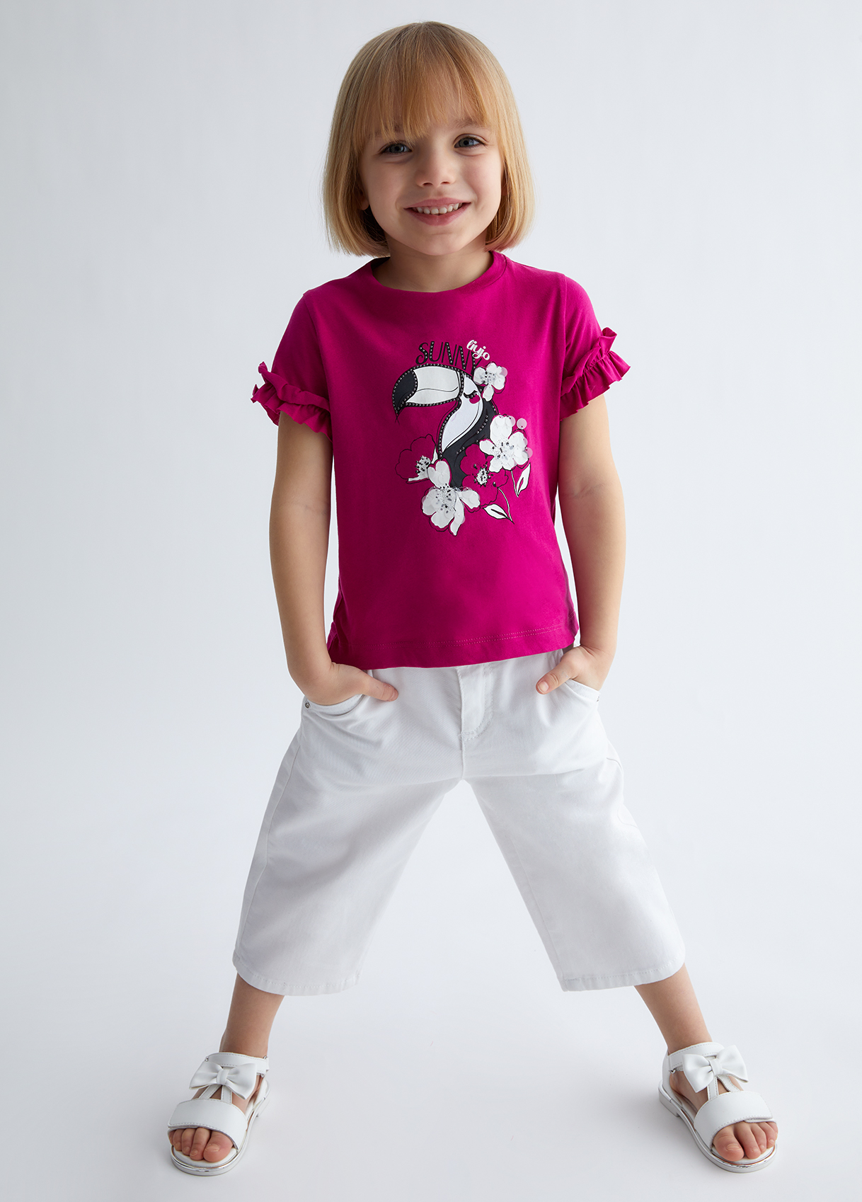 Liujo Pantalon En Gabardine