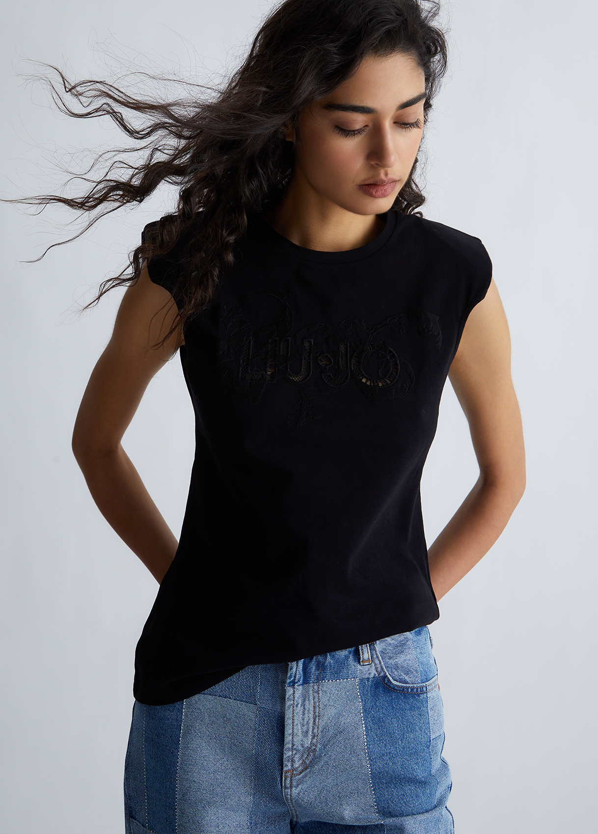 Liujo T-shirt Avec Broderie