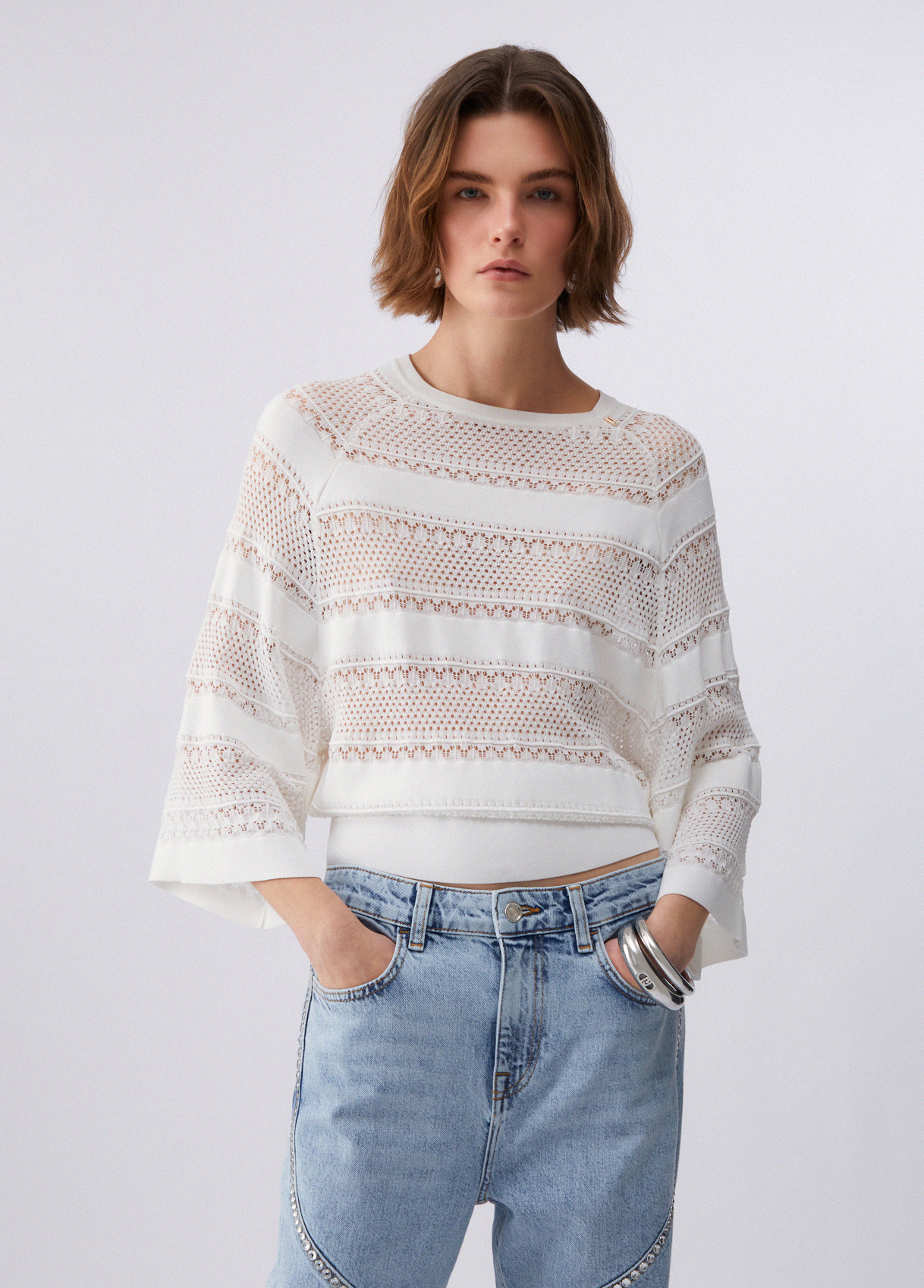 Liu Jo Openwork Jumper