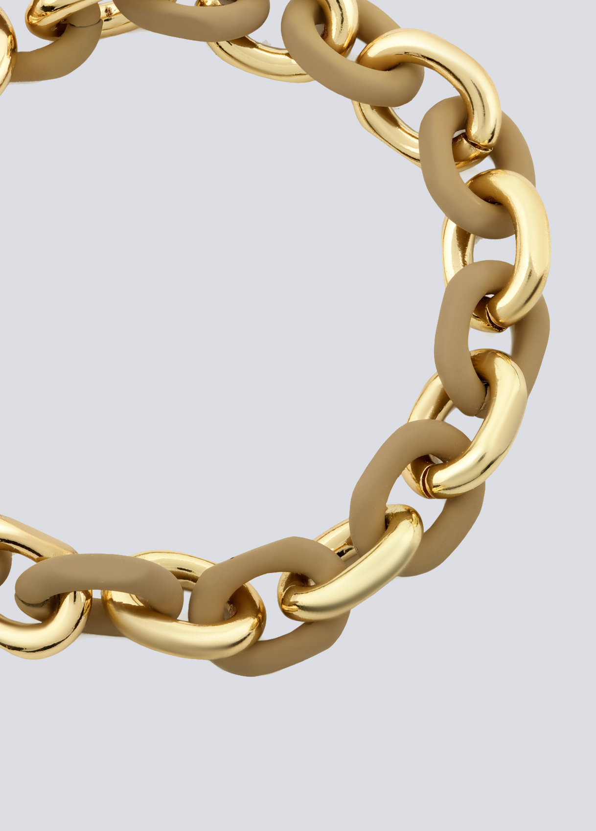 アクセサリー RePLAY BICOLOR CHAIN BRACELET RePLAY BICOLOR CHAIN BRACELET（Belt with engraved buckle