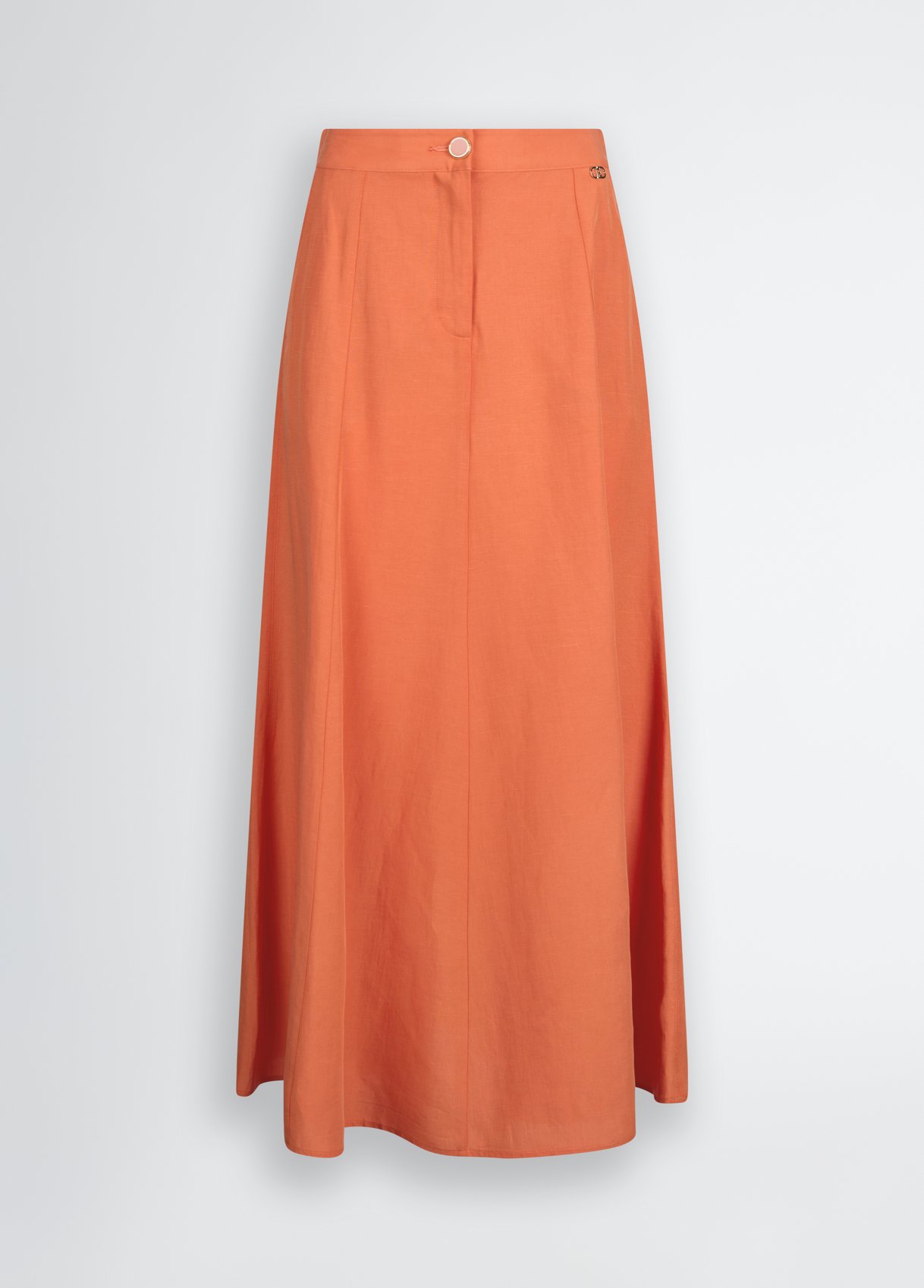 スカート LIU JO WA5353T4818 Skirts Linen blend skirt Linen-blend skirt colour orange | Liu Jo