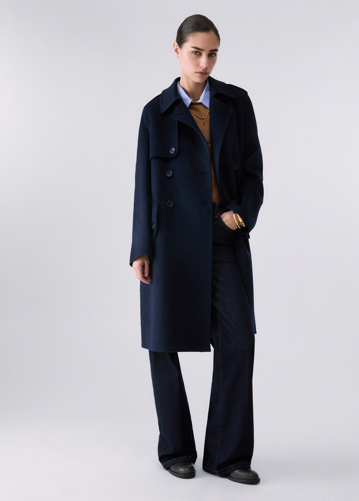 Liu Jo Long Wool Coat