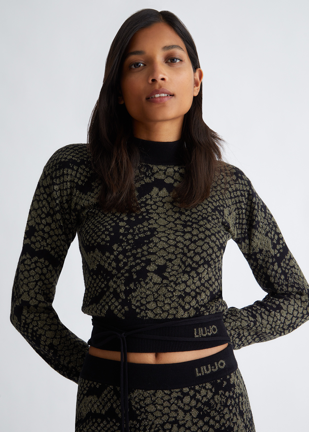 Liujo Pull Jacquard Écoconçu