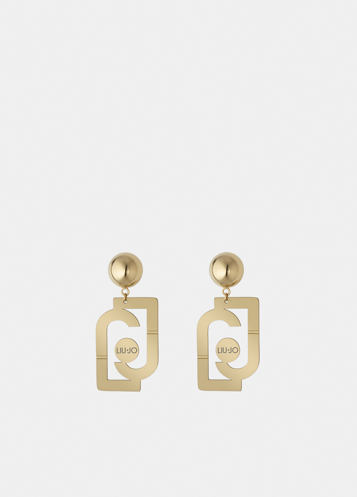 Liu Jo Boucles D'oreilles Pendants Avec Logo Liu Jo Boucles D'oreilles Pendants Avec Logo