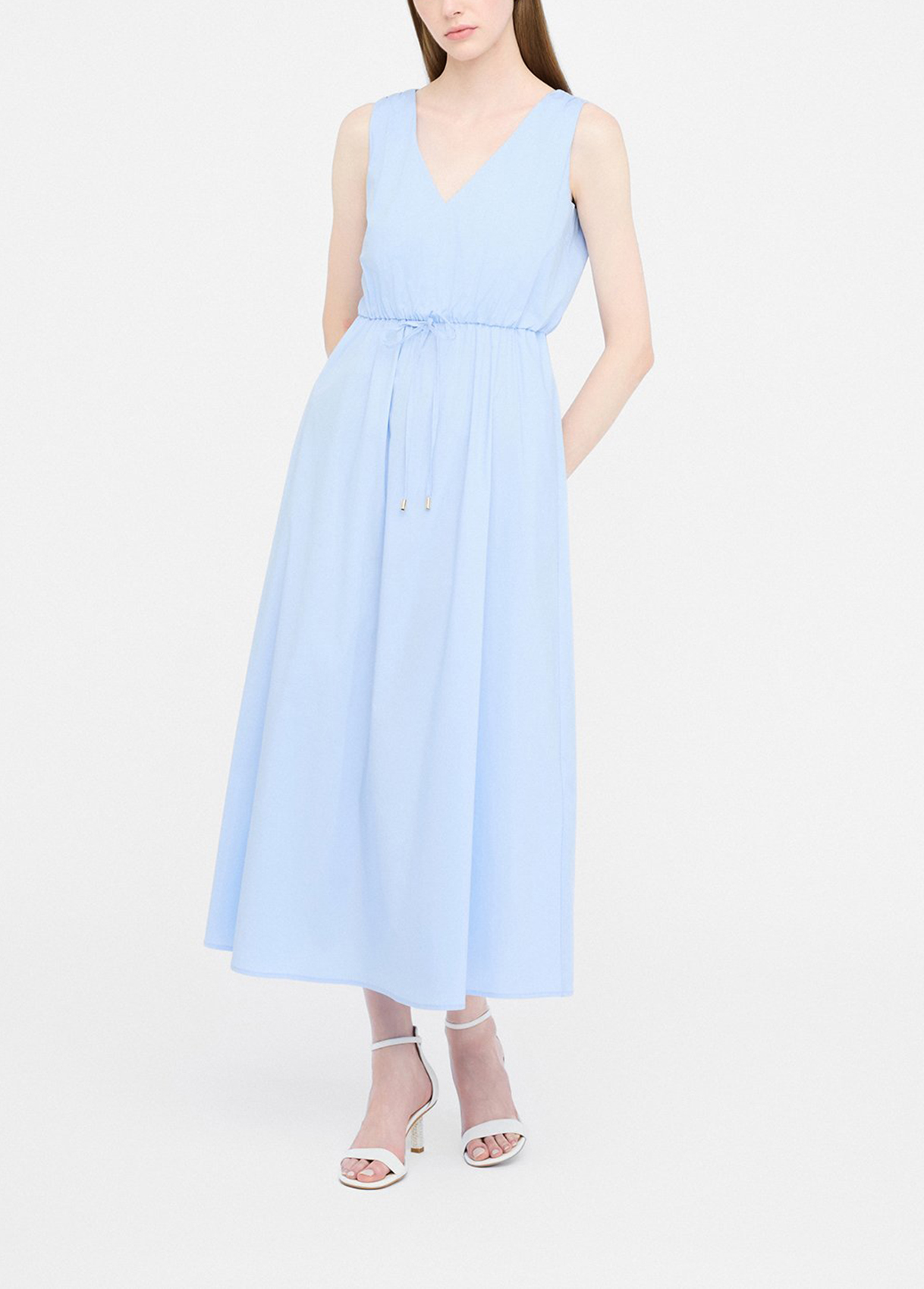 Liu Jo Robe Longue En Popeline