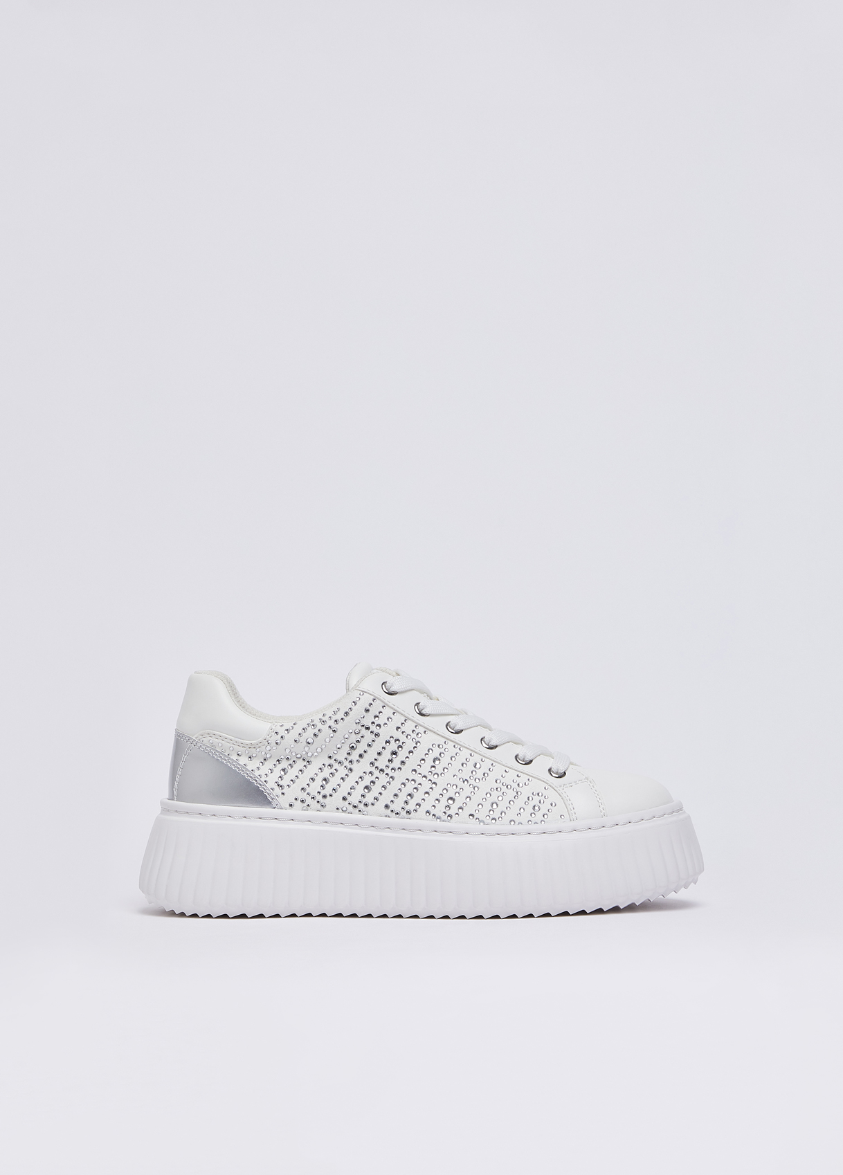 Sneakers Liu Jo Lolo 17 Beige - Daim, Logo, Antidérapantes, Code BA5001PX601