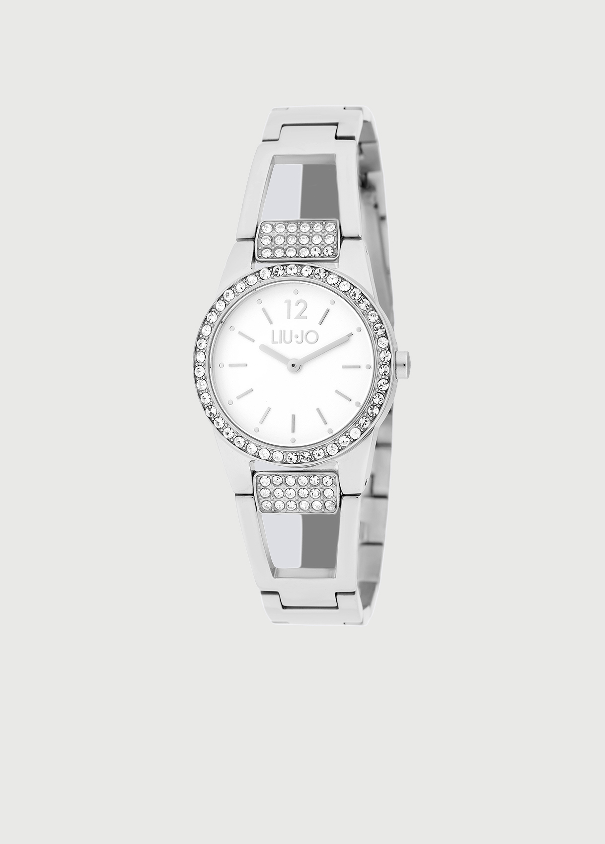 Liujo Montre En Acier Avec Strass