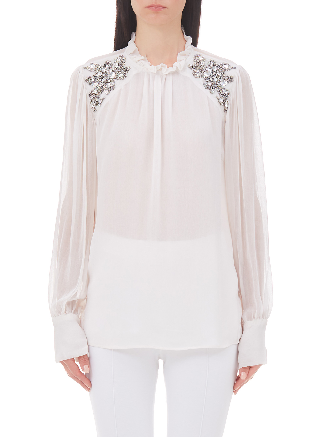 Liujo Blouse Avec Broderies De Pierres