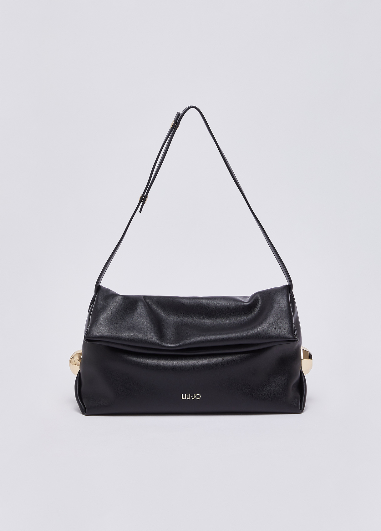 Liu Jo Donna Nero Borsa A Spalla Riccy Media