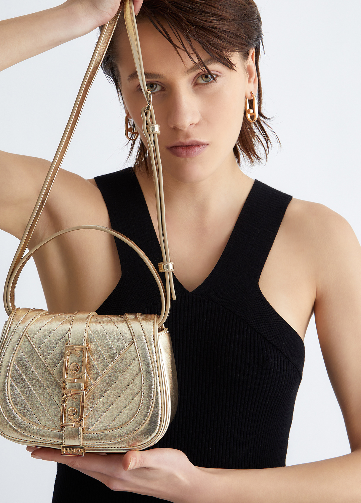 Liujo Sac À Bandoulière Avec Logo