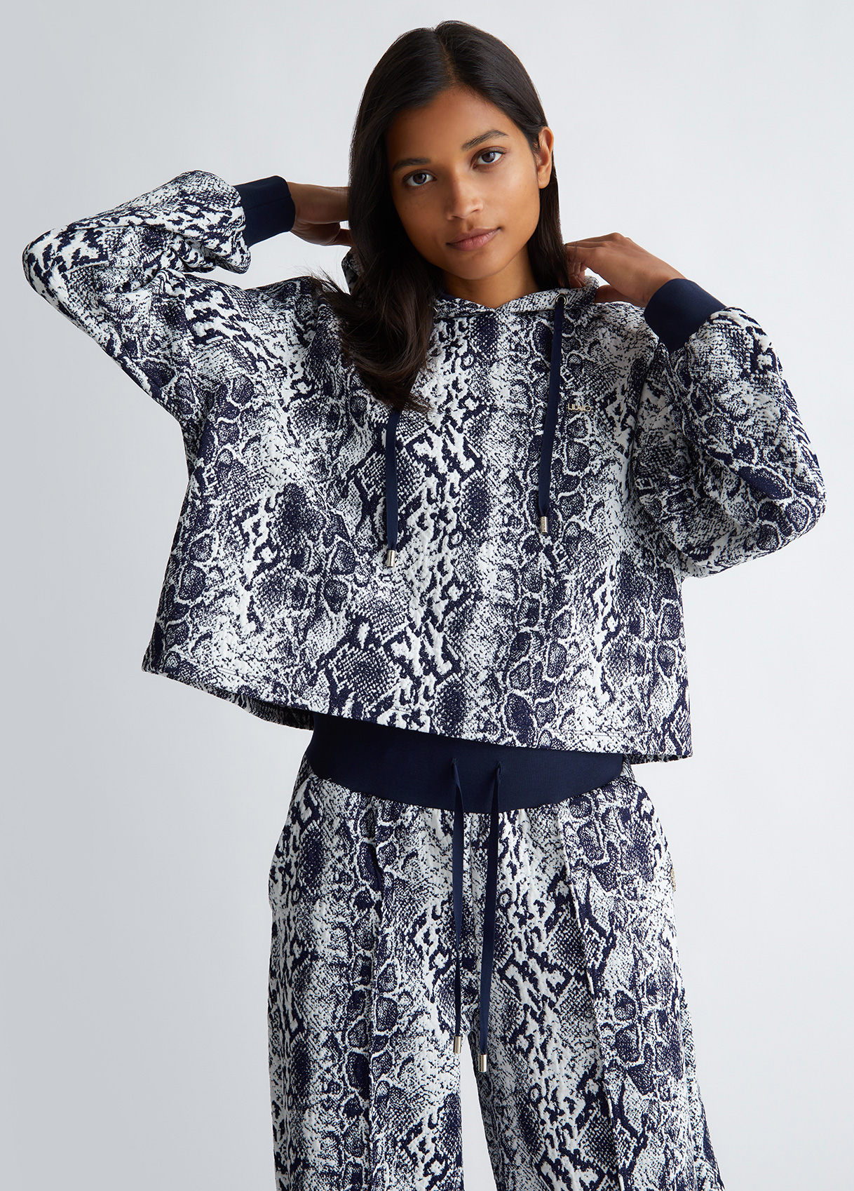 Liujo Sweat-shirt Avec Imprimé Python