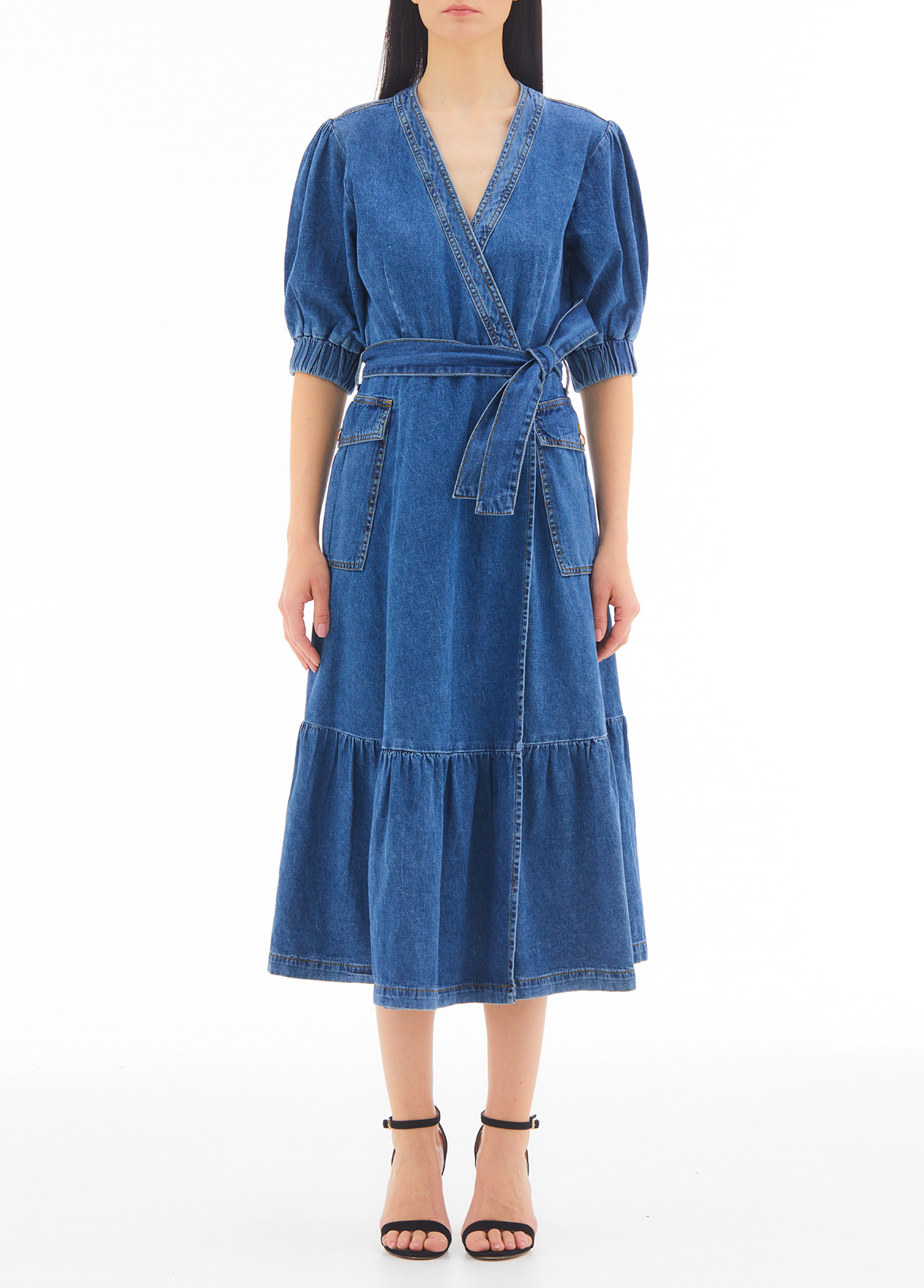 Liujo Robe Longue En Jean