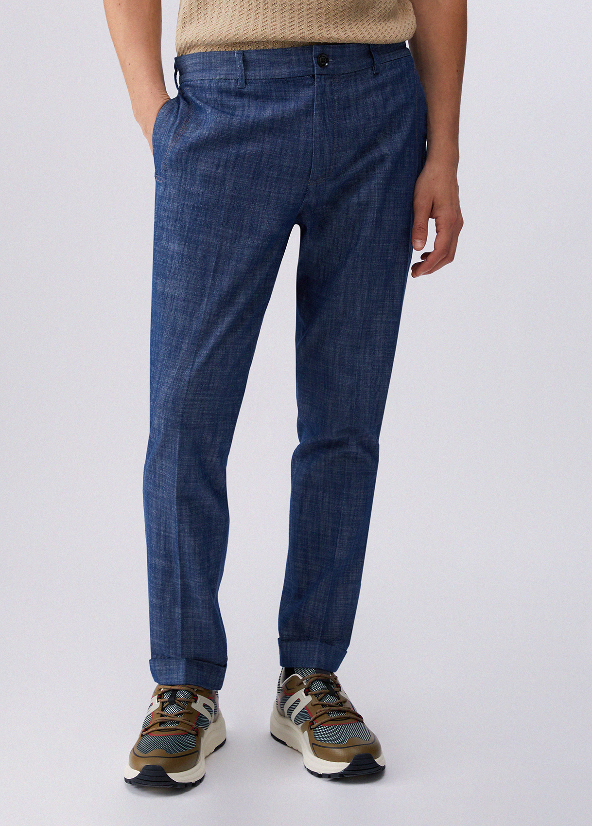 Liu Jo Chambray Denim Chinos