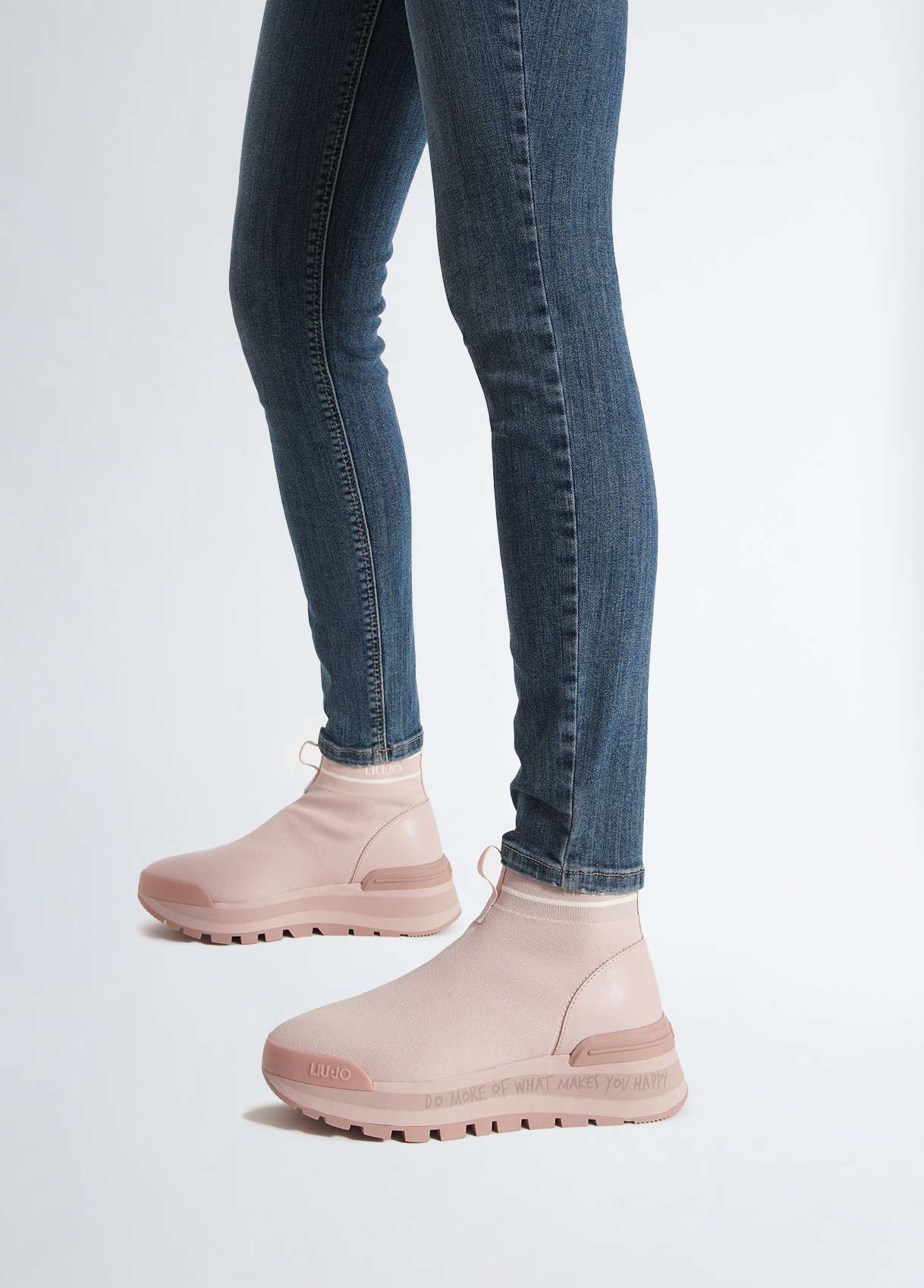 Liujo Sneakers Chaussettes Ajourées