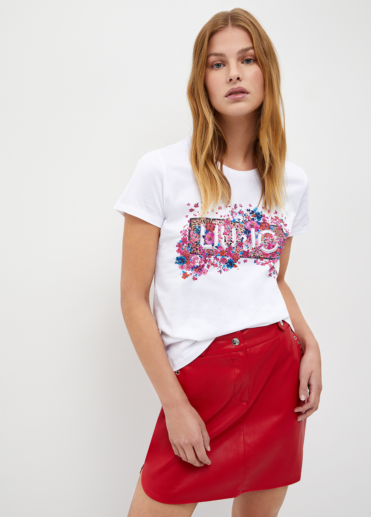 Liujo T-shirt Écoconçu Avec Logo