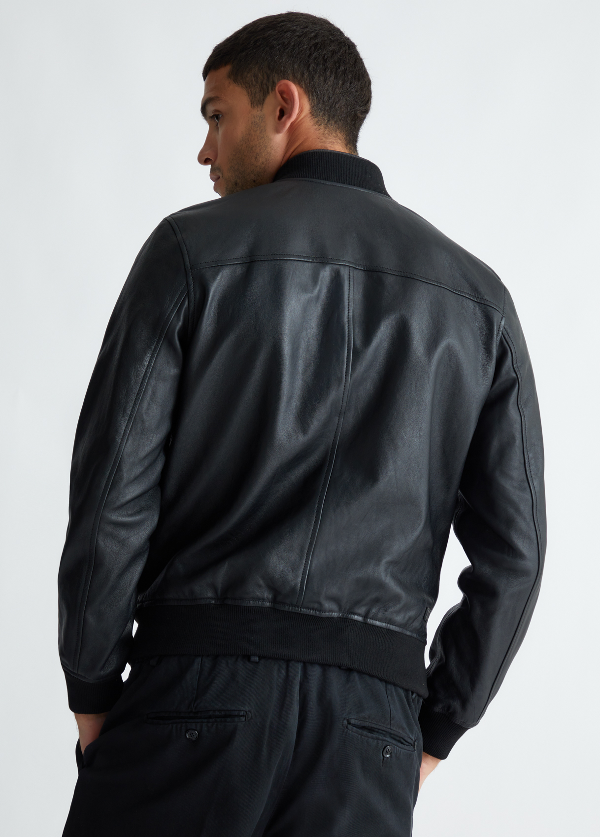jentlouis leather N-2b Jacket