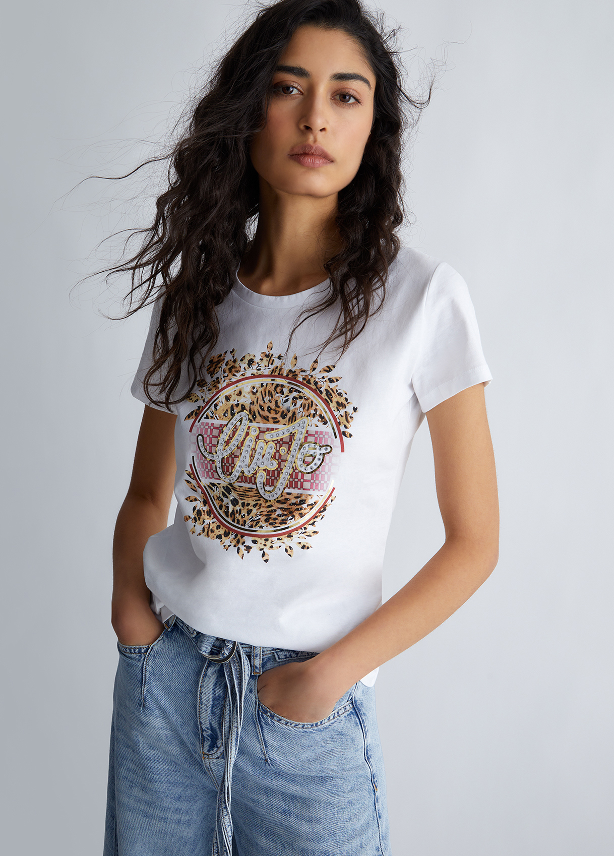 Liujo T-shirt Écoconçu Avec Logo