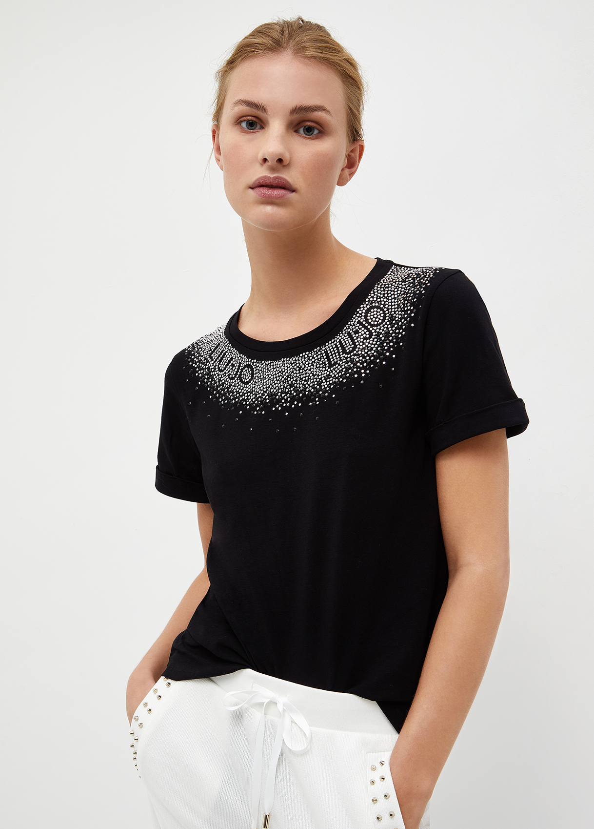 Liujo T-shirt Avec Strass