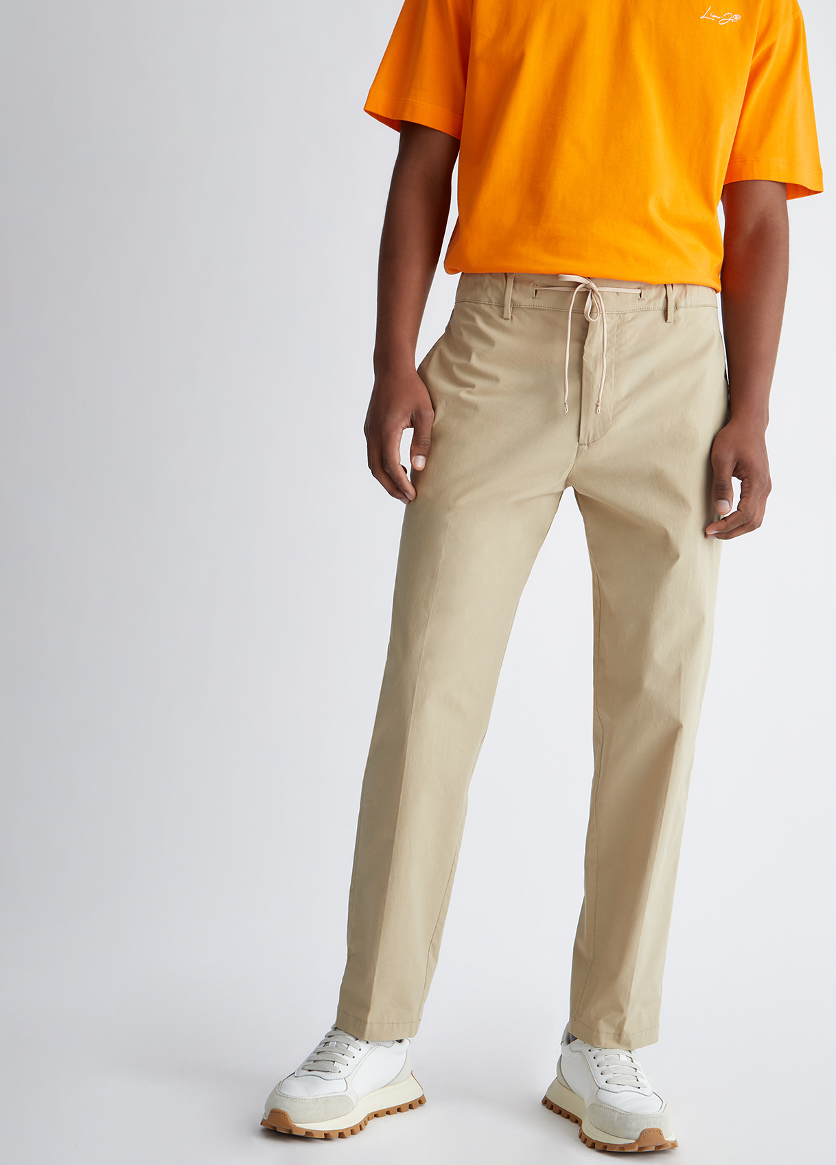 Liujo Pantalon Chino Avec Cordon De Serrage