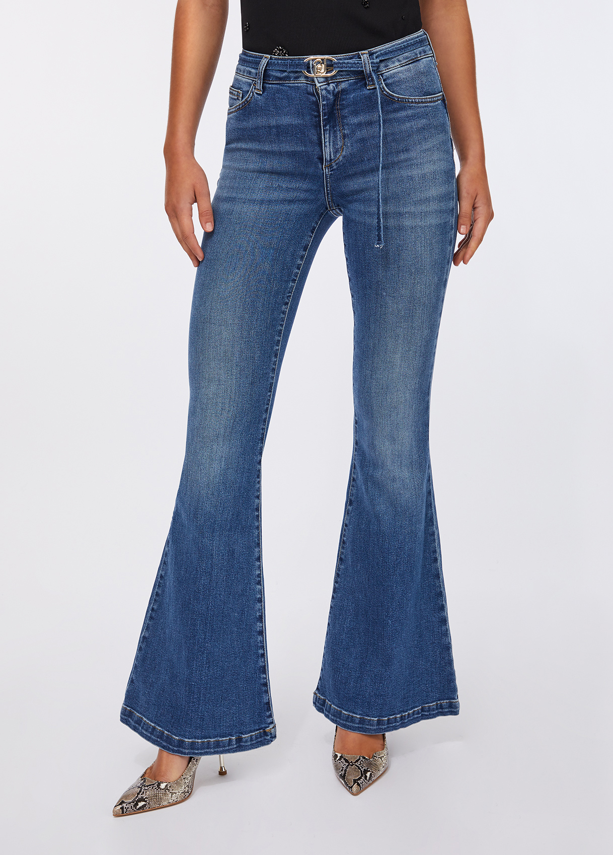 Women's Flared Jeans: Glamorous Flared Jeans | LIU JO