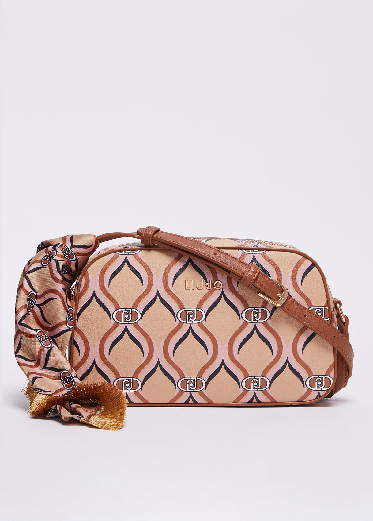 Liujo Sac Bandoulière Avec Imprimé Et Foulard