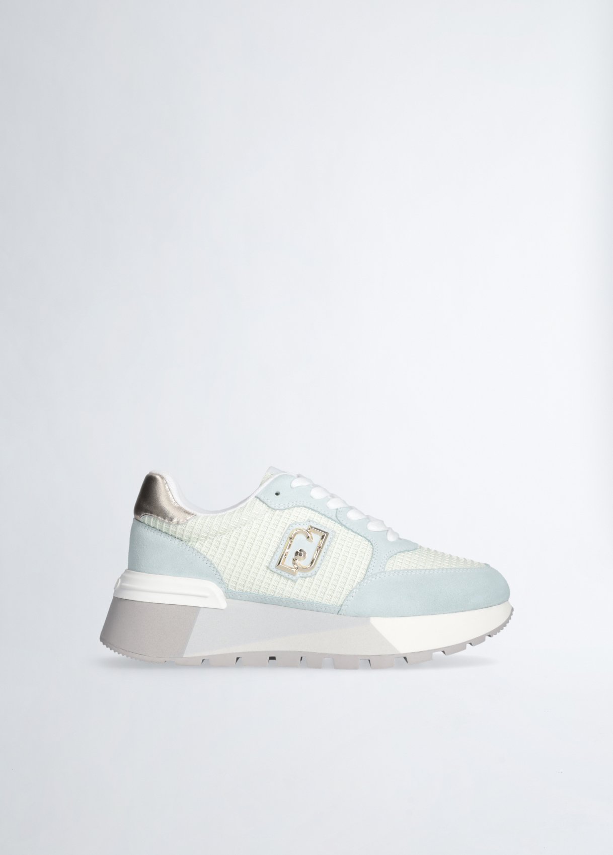 Liu Jo Suede And Mesh Platform Sneakers