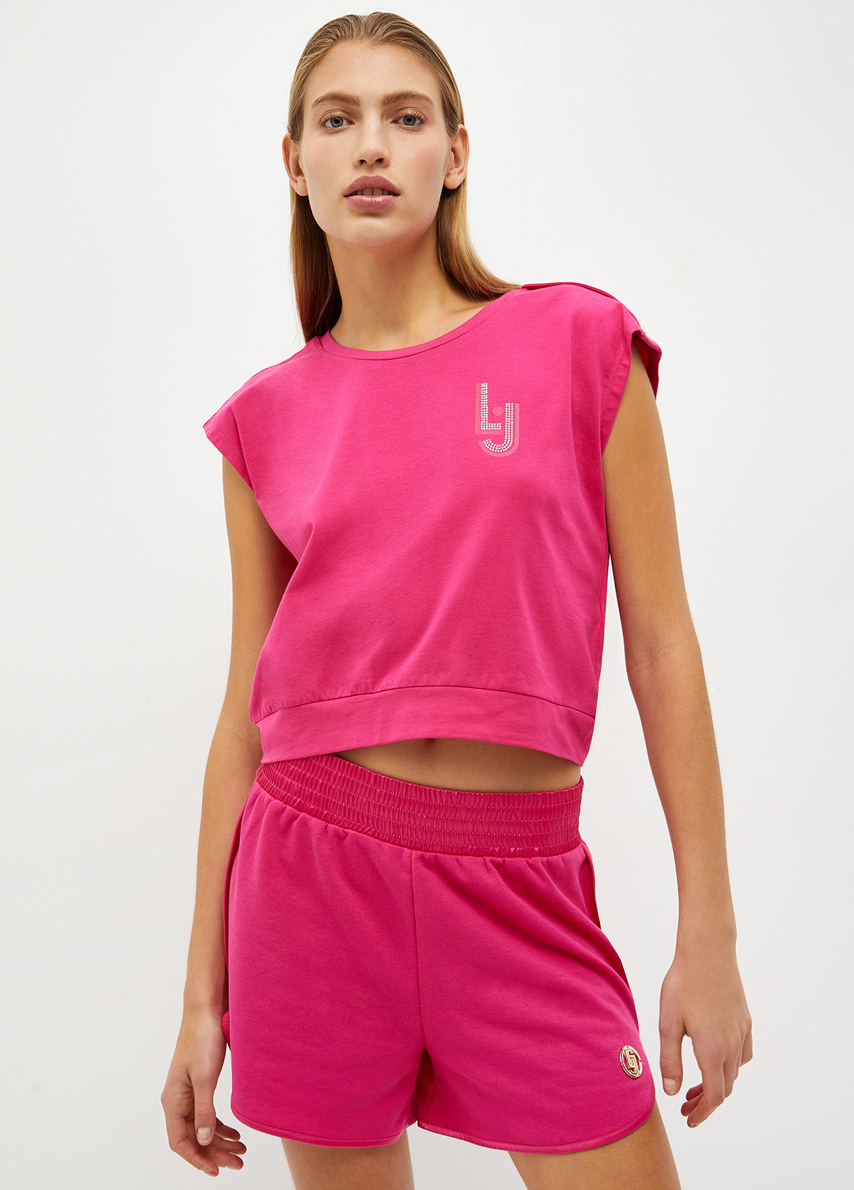 Liujo T-shirt Écoconçu Avec Strass