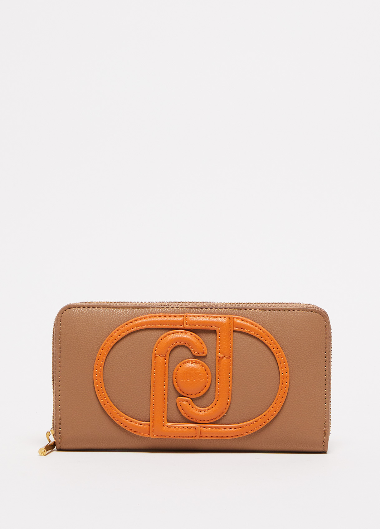 Liujo Portefeuille Zippé Tout Autour Avec Logo