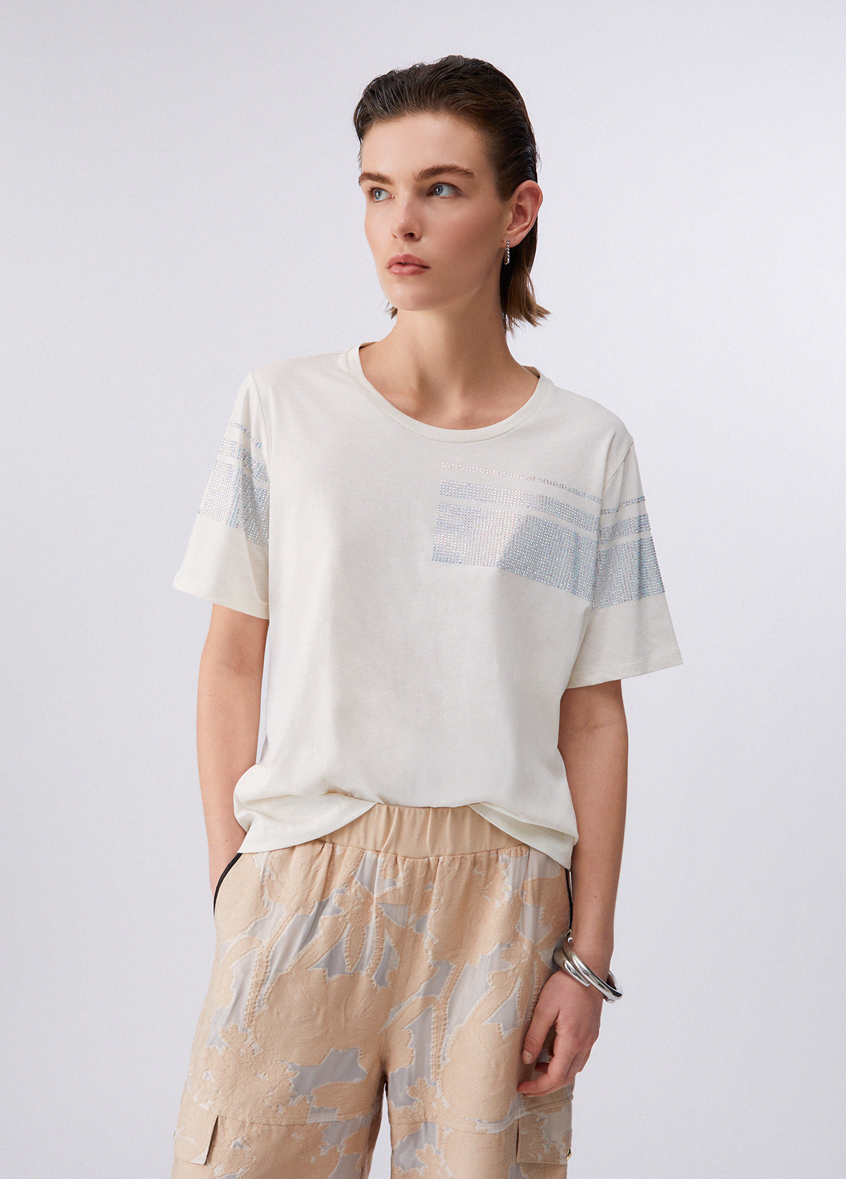 Liu Jo T-shirt With Rhinestones