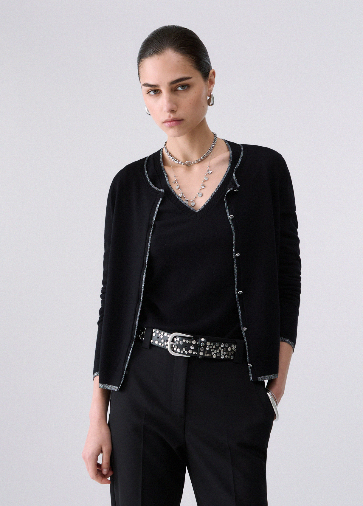 Liu Jo Cardigan With Lurex® Trims