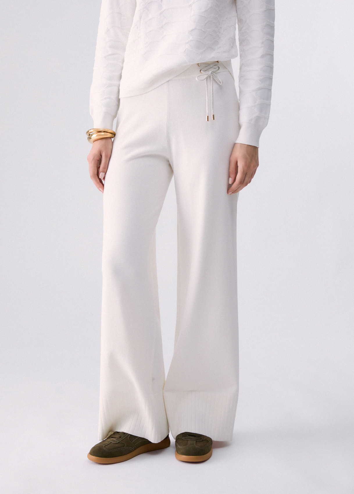 Liu Jo Knit Trousers With Drawstrings