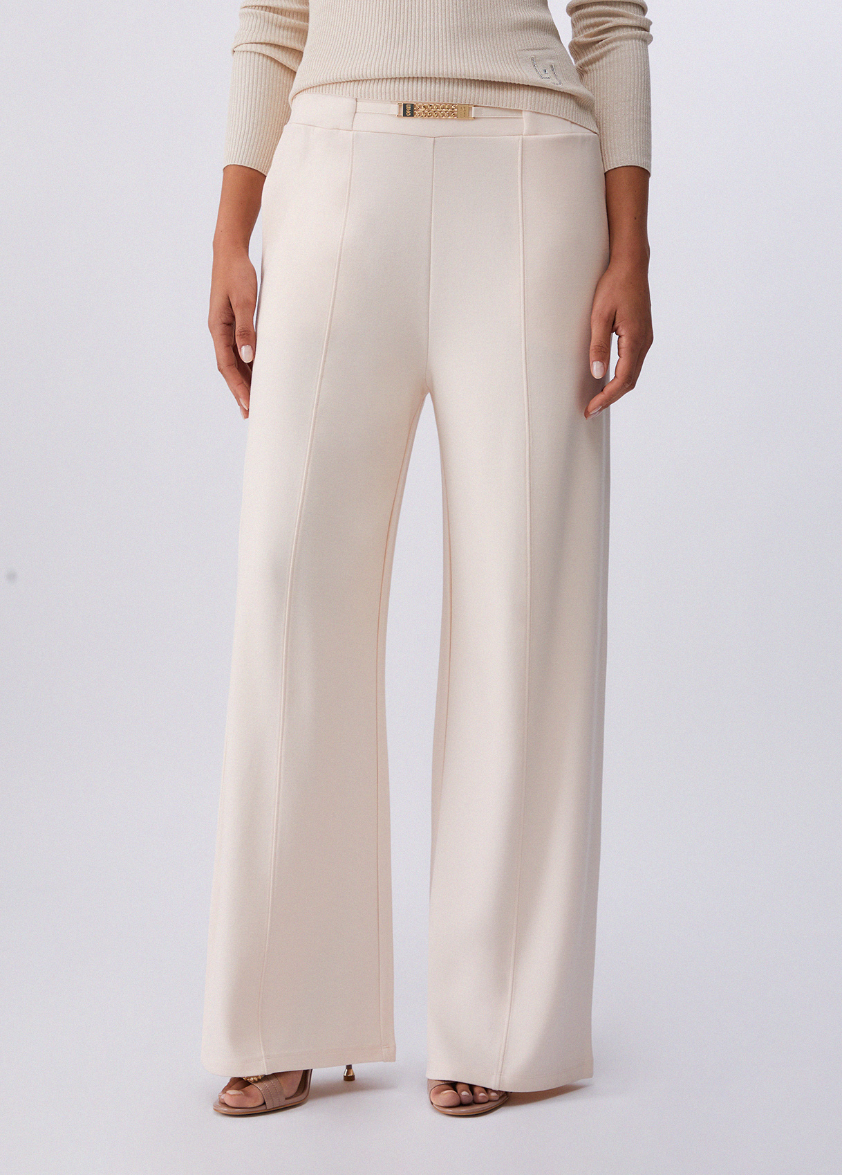 Liu Jo Trousers With Slit Details