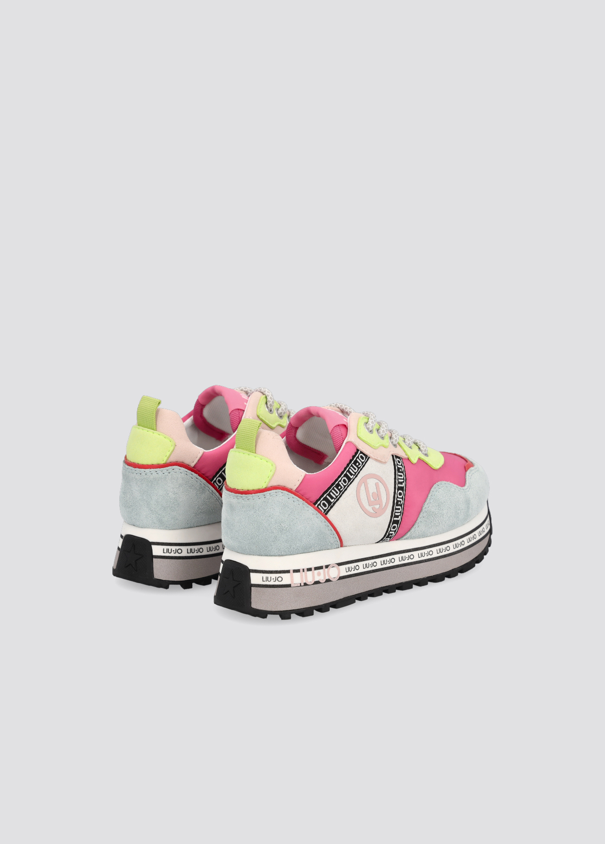 箱付き　23aw NYLON PIG LEATER SNEAKER 箱付き 23aw NYLON PIG LEATER SNEAKER Platform sneakers in