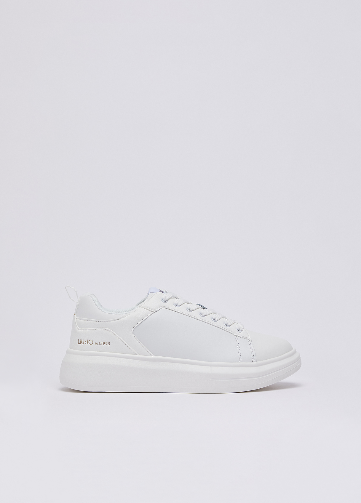 Liu Jo Sneakers Plateforme En Cuir Liu Jo Sneakers Plateforme En Cuir