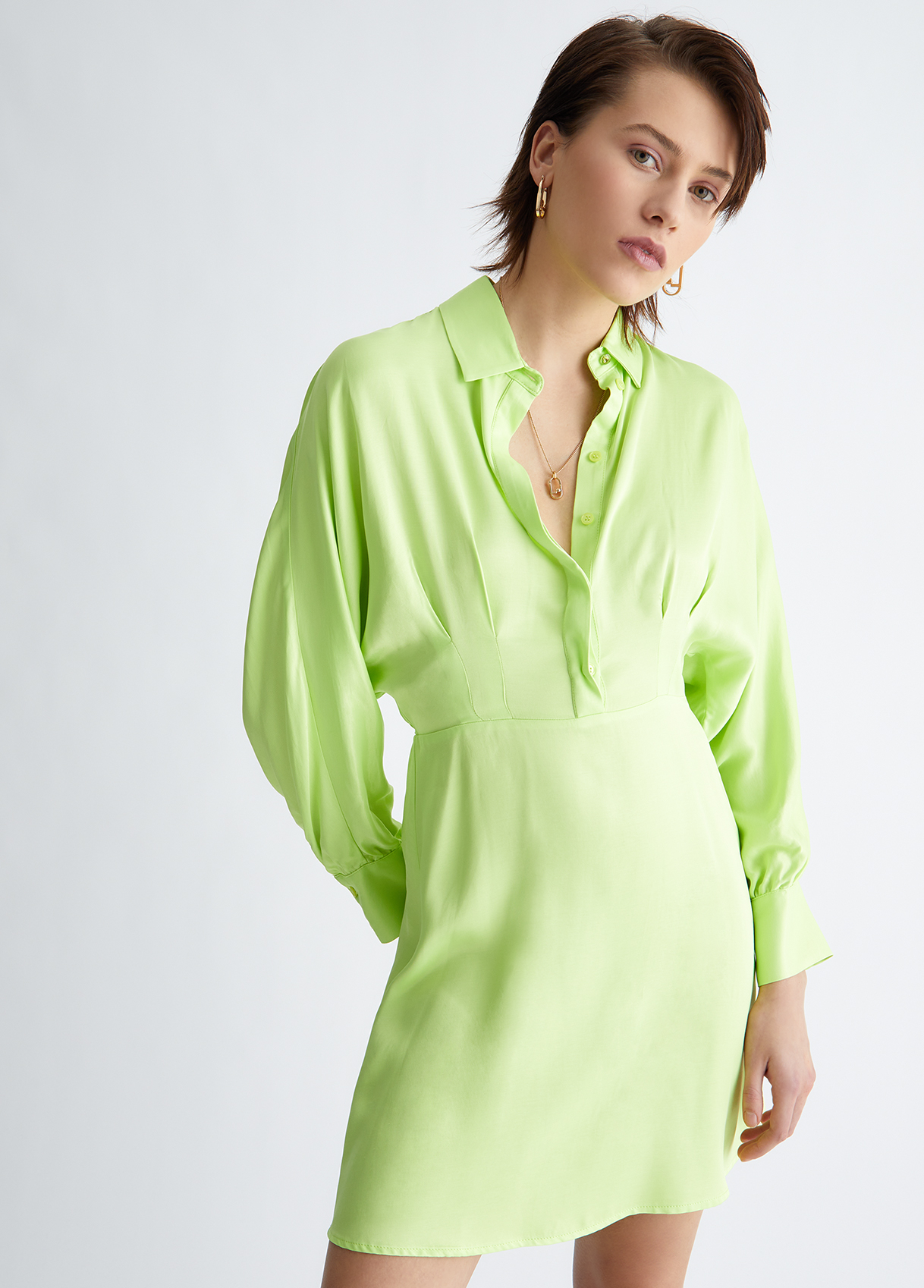 Liujo Robe Chemisier Écoconçue