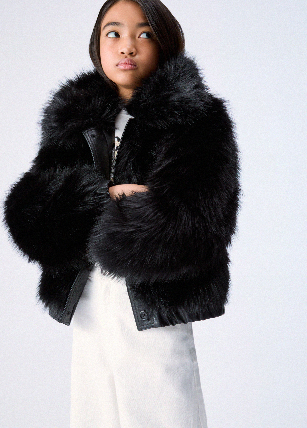 Liu Jo Manteau Court En Teddy